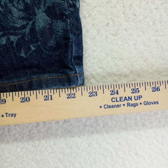 Tommy Hilfiger Jean Skirt Womens 16 (36)‎ Blue Cotton Blend Denim Dark - Picture 6 of 9